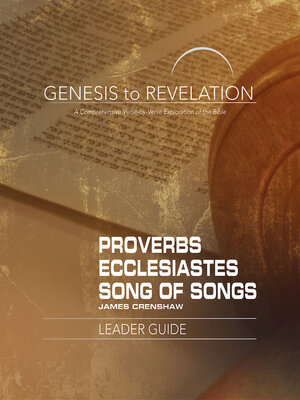 cover image of Genesis to Revelation
